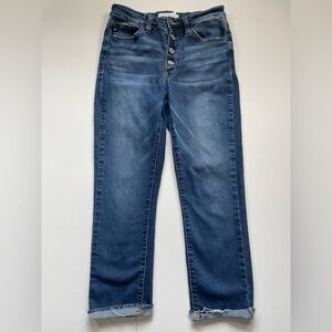 KanCan Blue Straight Leg Jeans